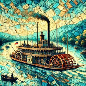 Explosions, Fire, Drownings History of River Steamboat Races Altenaative Covers (3)