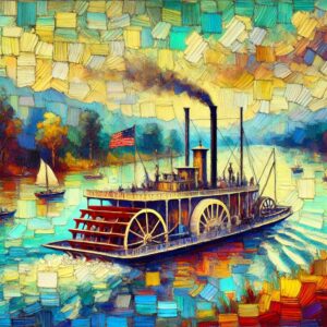 Explosions, Fire, Drownings History of River Steamboat Races Altenaative Covers (5)