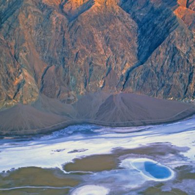 Coalesce Alluvial Fans Death Valley River Mixer 1