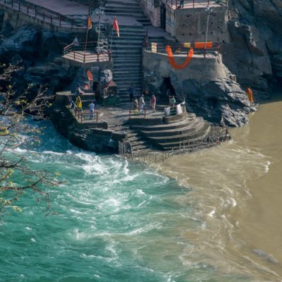 Devprayag, Uttrakhand, India River Mixer Devprayag, Uttrakhand, India River Mixer