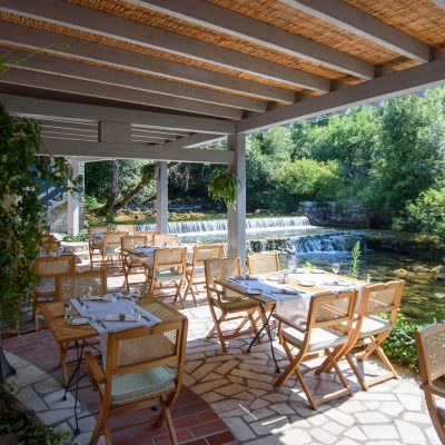 The Historic Konavoski Dvori Restaurant River Mixer